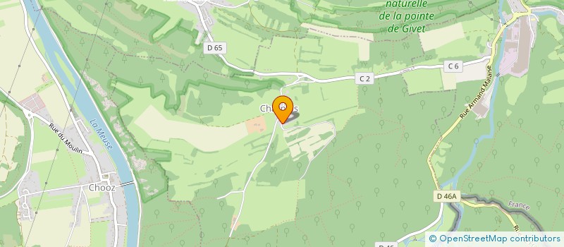 localisation de l'entreprise MONSIEUR ALAIN DEPAUW  CHARNOIS