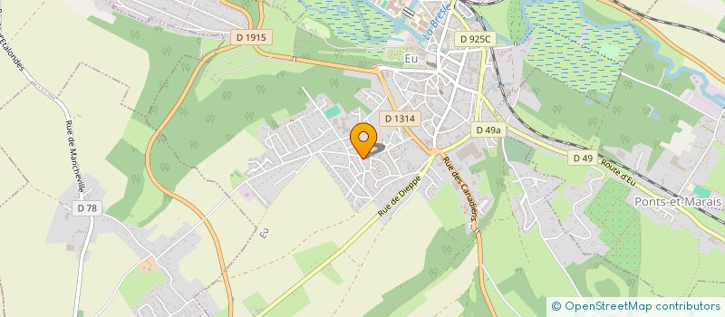 localisation de l'entreprise MONSIEUR ALAIN DERVILLEZ à EU