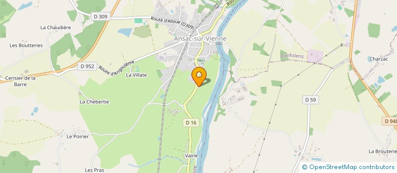 localisation de l'entreprise MONSIEUR ALAIN DESANSAC à ANSAC-SUR-VIENNE