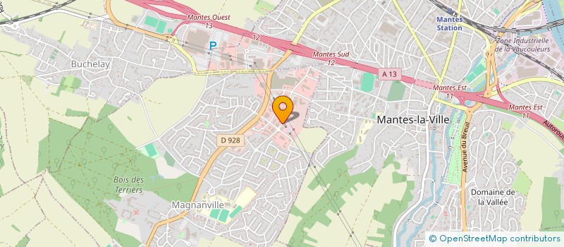 localisation de l'entreprise MONSIEUR ALAIN DESCAVES  MAGNANVILLE