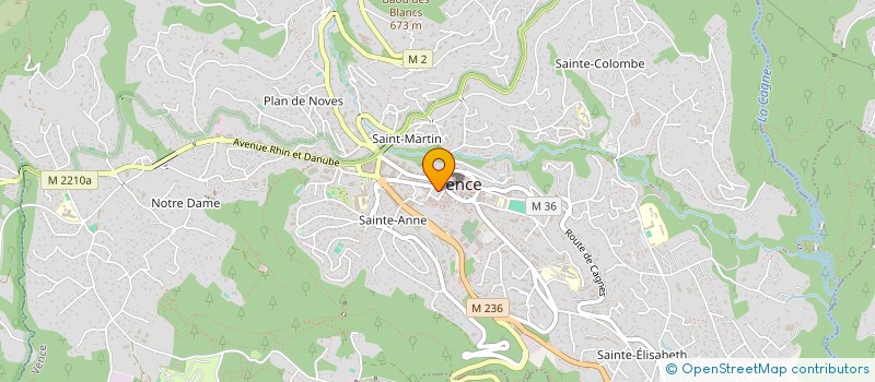 localisation de l'entreprise MONSIEUR ALAIN DESMOTTES à VENCE