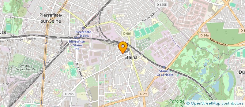 localisation de l'entreprise MONSIEUR ALAIN DESPAS à STAINS