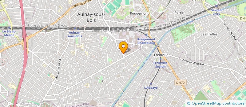 localisation de l'entreprise MONSIEUR ALAIN DESSEIGNE à AULNAY-SOUS-BOIS