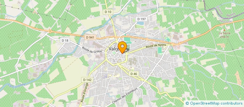localisation de l'entreprise MONSIEUR ALAIN DETREZ à VALREAS