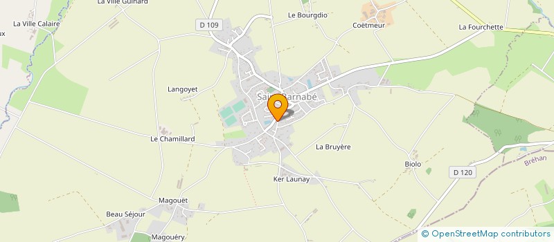 localisation de l'entreprise MONSIEUR ALAIN DEVALLEE  SAINT-BARNABE