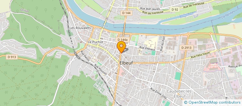 localisation de l'entreprise MONSIEUR ALAIN DEVAUX à ELBEUF