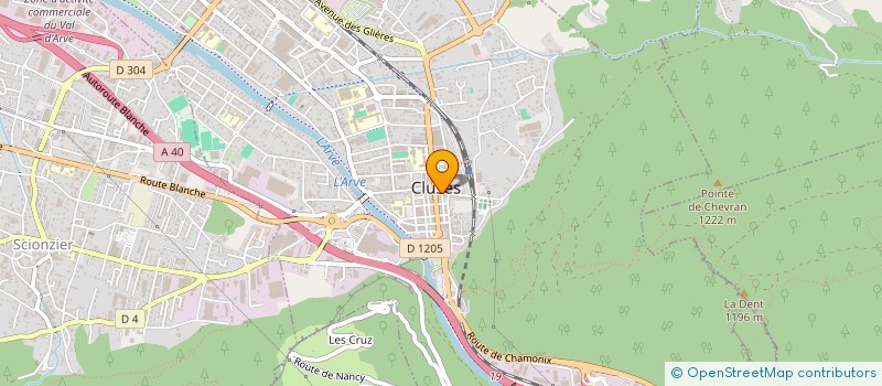 localisation de l'entreprise MONSIEUR ALAIN DEVISCOURT  CLUSES