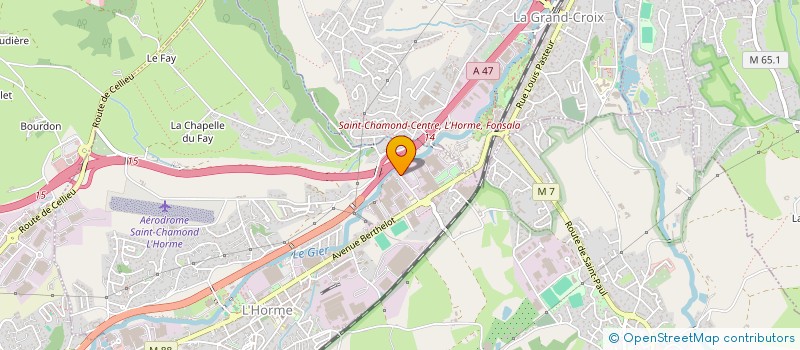 localisation de l'entreprise MONSIEUR ALAIN DHAUSSY  L'HORME