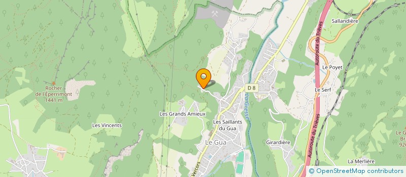 localisation de l'entreprise MONSIEUR ALAIN DI VITO  LE GUA