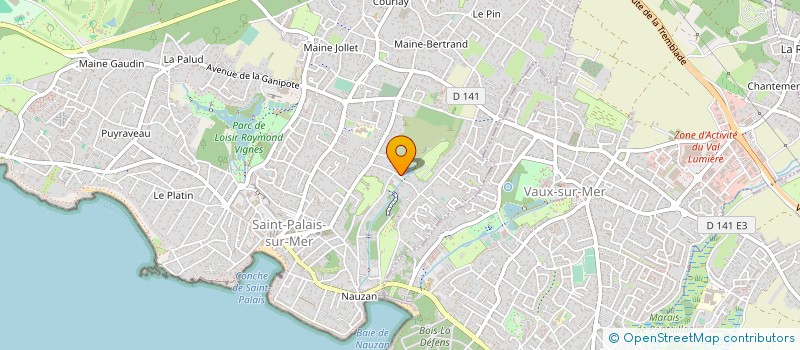 localisation de l'entreprise MONSIEUR ALAIN DIET  SAINT-PALAIS-SUR-MER