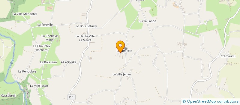 localisation de l'entreprise MONSIEUR ALAIN DIEULESAINT  LE MENE