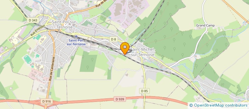 localisation de l'entreprise MONSIEUR ALAIN DIEVAL à SAINT-MICHEL-SUR-TERNOISE