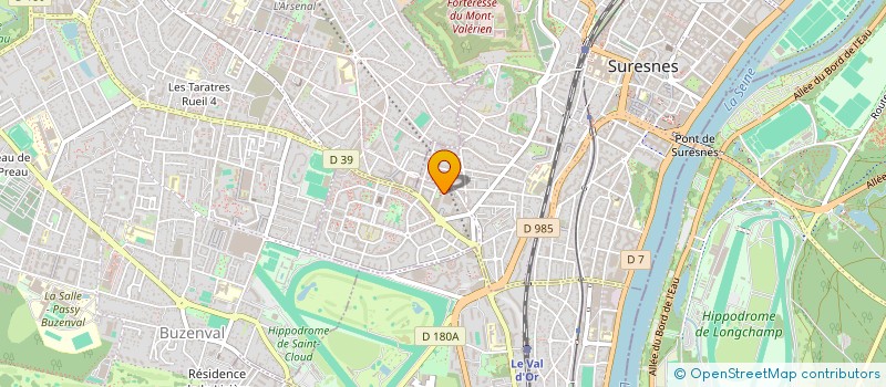 localisation de l'entreprise MONSIEUR ALAIN DIKANJO à SURESNES