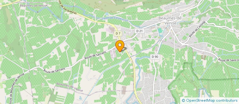 localisation de l'entreprise MONSIEUR ALAIN DISPARTI  BEAUMES-DE-VENISE