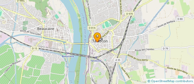 localisation de l'entreprise MONSIEUR ALAIN DIZES  TARASCON