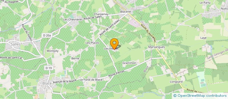 localisation de l'entreprise MONSIEUR ALAIN DOBROWOLSKI  BLACE