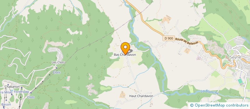 localisation de l'entreprise MONSIEUR ALAIN DOLCEROCCA  SEYNE