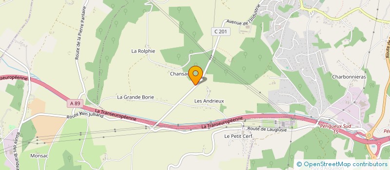 localisation de l'entreprise MONSIEUR ALAIN DOMME à COULOUNIEIX-CHAMIERS