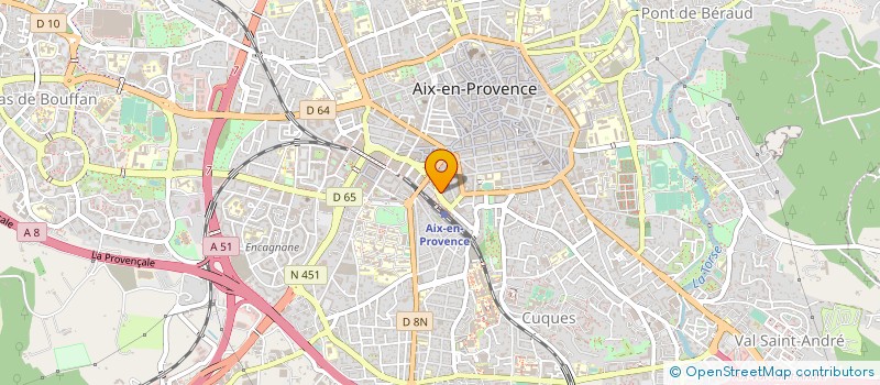 localisation de l'entreprise MONSIEUR ALAIN DONAT-MAGNIN à AIX-EN-PROVENCE