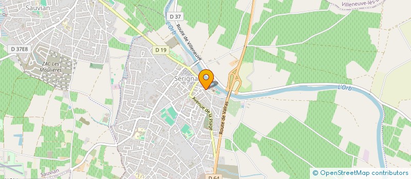 localisation de l'entreprise MONSIEUR ALAIN DOPOURIDIS  BEZIERS