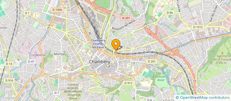 localisation de l'entreprise MONSIEUR ALAIN DORADE  CHAMBERY