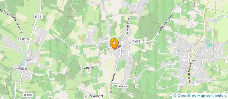 localisation de l'entreprise MONSIEUR ALAIN DOREY  MARCY