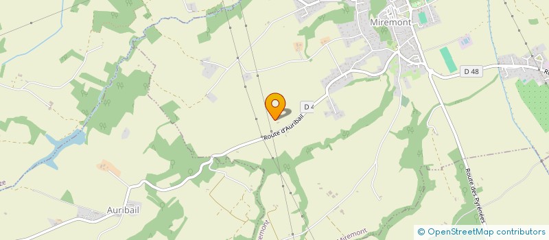 localisation de l'entreprise MONSIEUR ALAIN DORIGO  MIREMONT