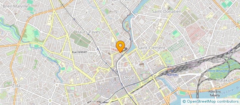 localisation de l'entreprise MONSIEUR ALAIN DOUDET-BOUGET à NANTES