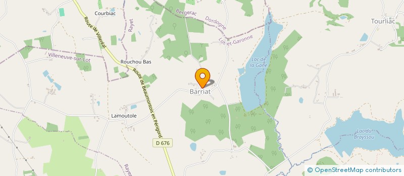 localisation de l'entreprise MONSIEUR ALAIN DOULUT  RAYET