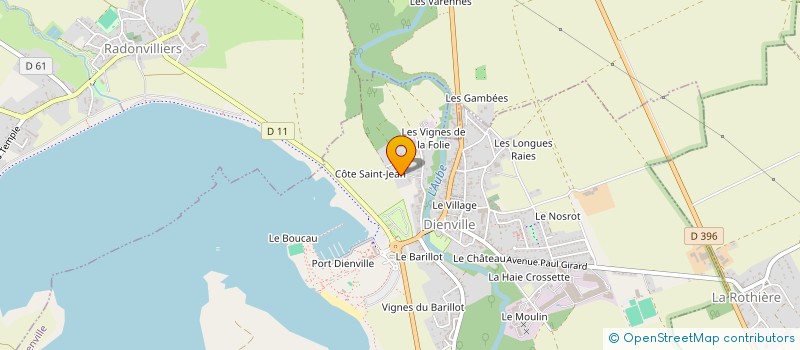 localisation de l'entreprise MONSIEUR ALAIN DOYEN à DIENVILLE