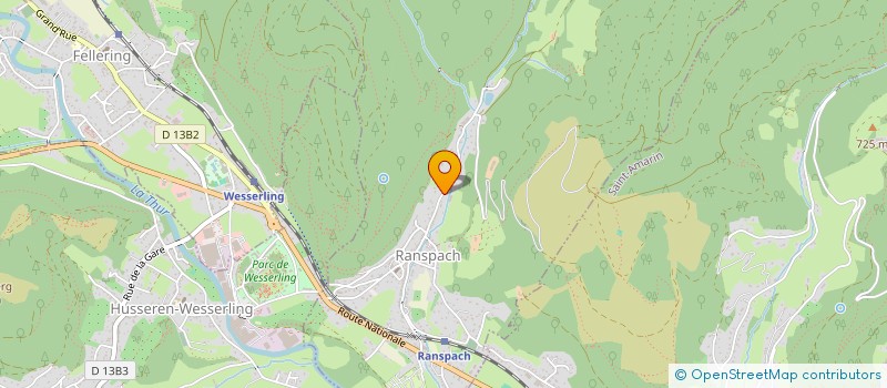 localisation de l'entreprise MONSIEUR ALAIN DREYER  RANSPACH