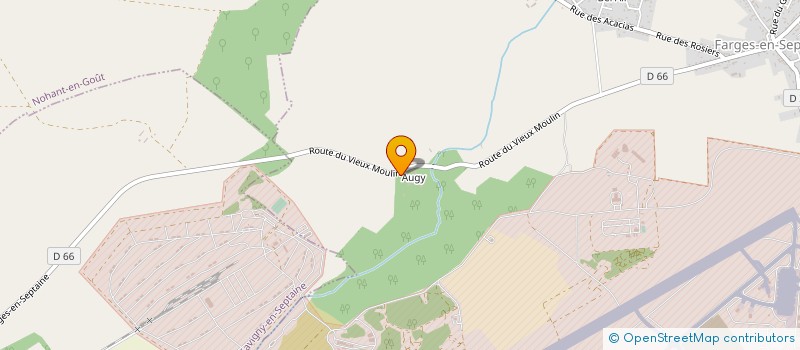 localisation de l'entreprise MONSIEUR ALAIN DREYFUS  FARGES-EN-SEPTAINE