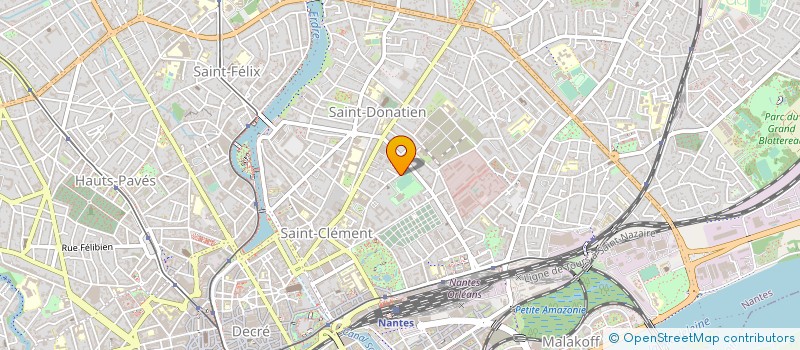 localisation de l'entreprise MONSIEUR ALAIN DROULERS à NANTES