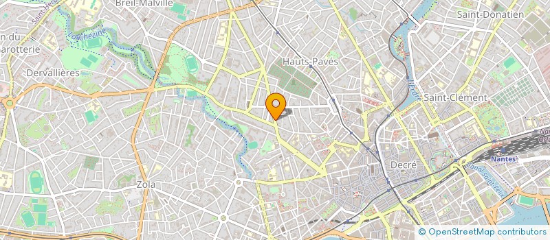 localisation de l'entreprise MONSIEUR ALAIN DU BOURG  NANTES