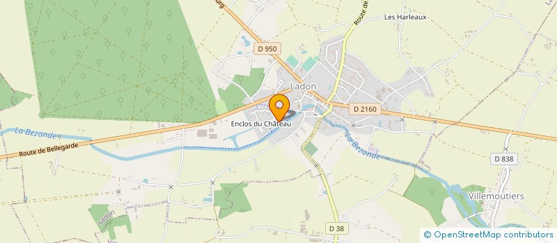 localisation de l'entreprise MONSIEUR ALAIN DUBOIS à LADON