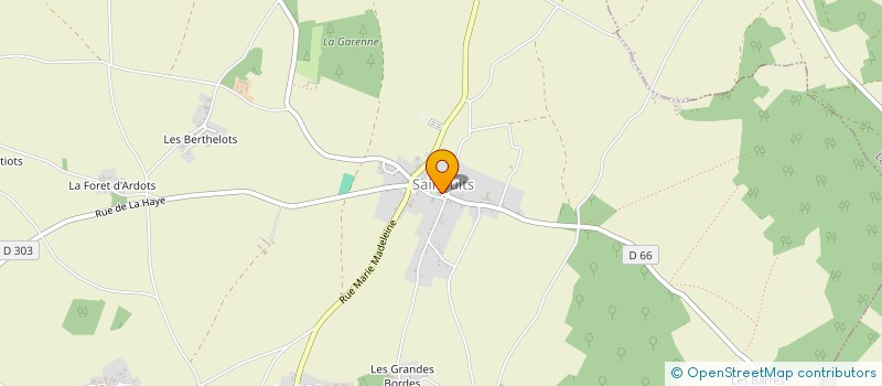 localisation de l'entreprise MONSIEUR ALAIN DUBOIS  SAINPUITS