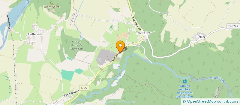 localisation de l'entreprise MONSIEUR ALAIN DUBOURGNOUX  CHARCIER