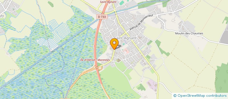 localisation de l'entreprise MONSIEUR ALAIN DUBUISSON  SAINT-AGNANT