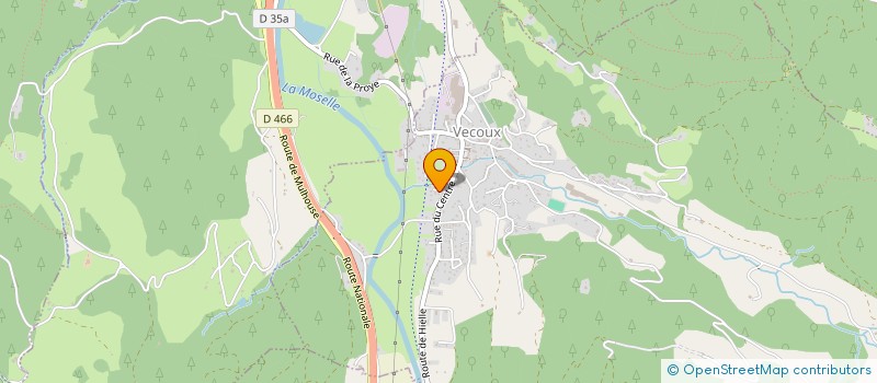 localisation de l'entreprise MONSIEUR ALAIN DUCHENE  VECOUX