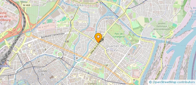 localisation de l'entreprise MONSIEUR ALAIN DUCOLONE à STRASBOURG
