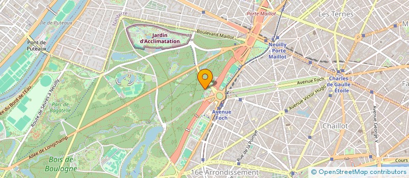 localisation de l'entreprise MONSIEUR ALAIN DUCRUEZET  PARIS