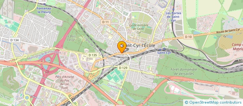 localisation de l'entreprise MONSIEUR ALAIN DUDEK  BOIS-D'ARCY