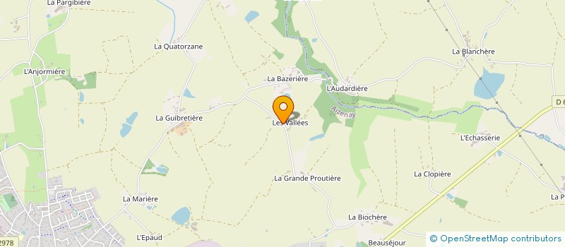 localisation de l'entreprise MONSIEUR ALAIN DUDOUIT à AIZENAY