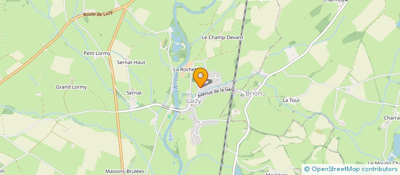 localisation de l'entreprise MONSIEUR ALAIN DUFOUR  DETTEY