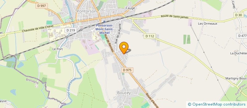 localisation de l'entreprise MONSIEUR ALAIN DUGUEPEROUX  BEAUVOIR