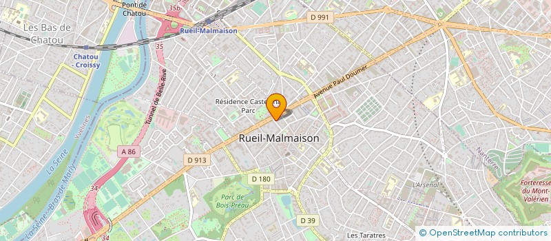 localisation de l'entreprise MONSIEUR ALAIN DUHAMEL à RUEIL-MALMAISON