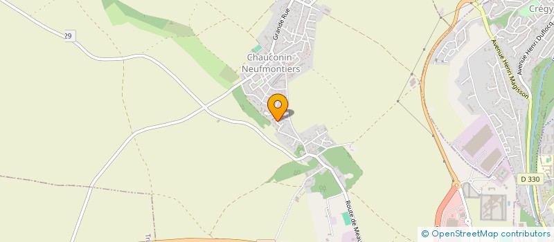 localisation de l'entreprise MONSIEUR ALAIN DUMOULIN  CHAUCONIN-NEUFMONTIERS