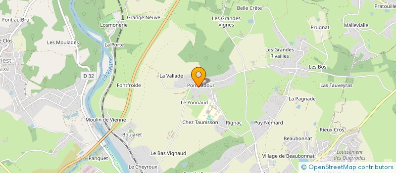 localisation de l'entreprise MONSIEUR ALAIN DUPASQUIER à AIXE-SUR-VIENNE