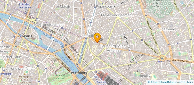 localisation de l'entreprise MONSIEUR ALAIN DUPLANTIER  PARIS