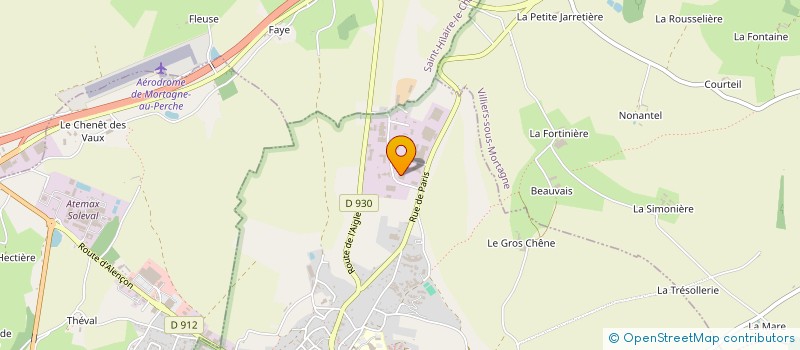 localisation de l'entreprise MONSIEUR ALAIN DUPONT à MORTAGNE-AU-PERCHE